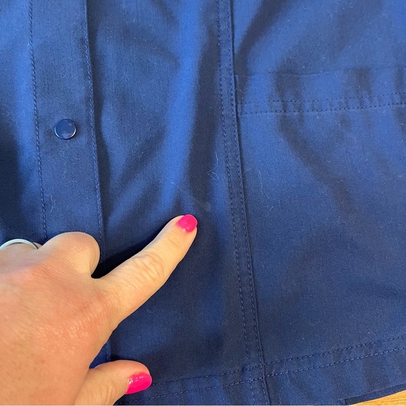 Jockey Women’s navy scrub jacket size large - Picture 3 of 9